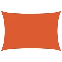 VidaXL Sonnensegel, 160 g/m2 Rechteckig Orange 5x7 m HDPE