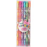 DEPESCHE Ylvi Colour Twinnies Buntstifte, 6 Steckbuntstifte mit jeweils