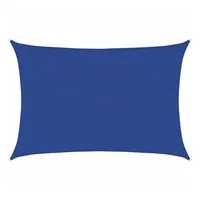 VidaXL Sonnensegel 160 g/m2 Rechteckig Blau 3x4,5 m HDPE