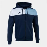 Joma Crew V Reißverschlusspullover - Navy / Sky /