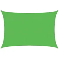 VidaXL Sonnensegel 160 g/m2 Hellgrün 2x2,5 m HDPE