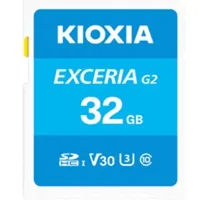 KIOXIA EXCERIA G2 R100/W50 SDHC 32GB, UHS-I U3, Class