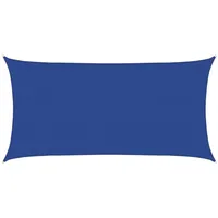VidaXL Sonnensegel 160 g/m2 Rechteckig Blau 2,5x5 m HDPE