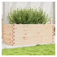 VidaXL Pflanzkübel 110 x 60 x 45,5 cm Braun