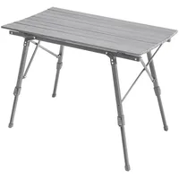 Jawinio Campingtisch höhenverstellbar Aluminium Silber