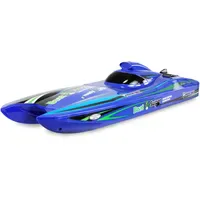 AMEWI RC-Boot Katamaran brushless Jetantrieb 30km/h 400mm RTR blau