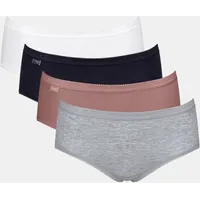 SLOGGI Slip »Basic+ Midi C4P«, (4er Pack), perfekter Sitz