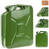 TRIZERATOP Benzinkanister Stahlblech, grün 20 Liter