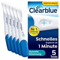 WICK Clearblue Schwangerschaftstest Schnelle Erkennung