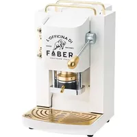 Faber Italia Pro Deluxe Mini, Kapselmaschine, Weiss