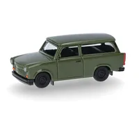 HERPA 027359-005 H0 PKW Modell Trabant 1.1 Universal, olivgrün