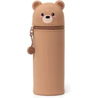 Legami Kawaii Federmäppchen 2 in 1 aus weichem Silikon,