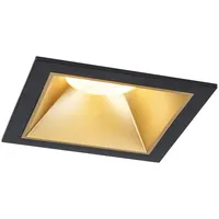 Paulmann 93131 LED Einbauleuchte Cole 1er-Set - Schwarz/Gold