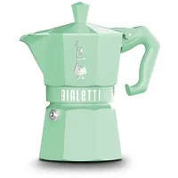 Bialetti Espressokocher Moka Exclusive 6 Tassen Gruen