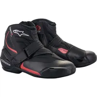 Alpinestars SMX-1 R V2, Kurzstiefel - Schwarz/Rot - 49