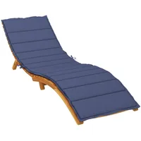 VidaXL Sonnenliegen-Auflage Marineblau Oxford-Gewebe