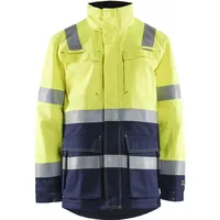 Blåkläder Multinorm Winterparka 4467, gelb/marine - XL