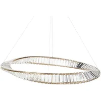 Beliani Rosende 3-flg. Durchmesser 60 cm gold Metall