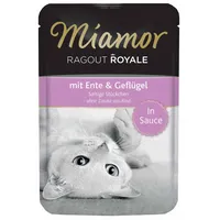 Miamor Ragout Royale Ente mit Huhn in Sauce 100