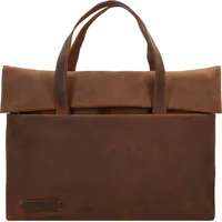 Plevier 500er Serie Aktentasche Leder 42 cm Laptopfach braun