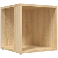 VidaXL Beistelltisch Sonoma-Eiche 33x33x34,5 cm Holzwerkstoff