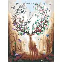 Ravensburger CreArt Malen nach Zahlen 1 St. Magischer Hirsch