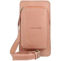 GREENLAND Nature Nature Soft Handytasche Geldbörse Leder 11 cm