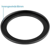 Ayex Step Up Ring 82mm-86mm Reduzierring Adapterring Universal passend