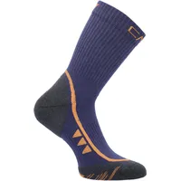 CMP Herren Trekking Mid Supersoft 50 Socks, B.Blue-Flames, 39-42