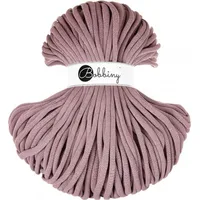 Bobbiny Jumbo-Makramee-Schnur, geflochten, 9 mm, Mauve, 100 m