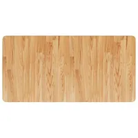 VidaXL Waschtischplatte Hellbraun 100x50x1,5 cm Massivholz Behandelt - Braun