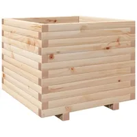 VidaXL Pflanzkübel 60x60x49,5 cm Massivholz Kiefer