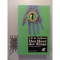 Klett Cotta Der Herr der Ringe. Anhänge und Register: