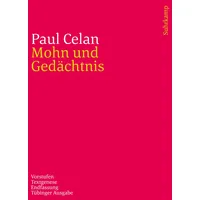 Suhrkamp Werke. Tübinger Ausgabe: von Paul Celan – Textgenese