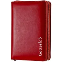 St. Benno Taschenausgabe »Gotteslob«, Rubinrot mit Reißverschluss