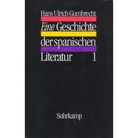Suhrkamp Eine Geschichte der spanischen Literatur