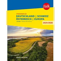 Mairdumont Falk Straßenatlas 2025/2026 Deutschland, Schweiz, Österreich 1:300.000