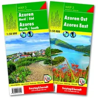 Freytag-Berndt und ARTARIA Azoren, Wanderkarten-Set 1:50.000, WKP 3
