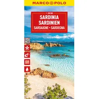 Mairdumont MARCO POLO Reisekarte Italien 15 Sardinien 1:200.000
