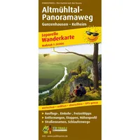 Freytag-Berndt und ARTARIA Wanderkarte Altmühltal-Panoramaweg, Gunzenhausen - Kelheim 1