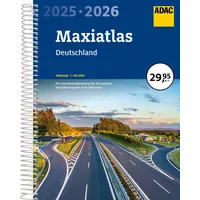 Mairdumont ADAC Maxiatlas 2025/2026 Deutschland 1:150.000