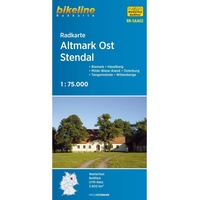 Esterbauer Bikeline Radkarte Deutschland Altmark Ost Stendal 1:75.000