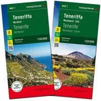 Freytag-Berndt und ARTARIA Freytag & berndt Wanderkarten-Set Teneriffa 1:50.000