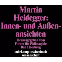 Suhrkamp Martin Heidegger: Innen- und Außenansichten