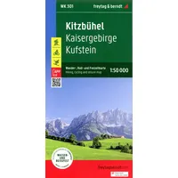 Freytag-Berndt und ARTARIA Kitzbühel, Wander-, Rad- und Freizeitkarte 1:50.000,