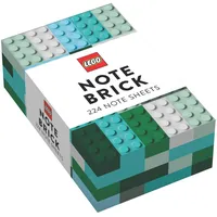 Abrams & Chronicle LEGO® Note Brick (Blue-Green): 224 Notes