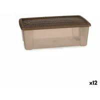 Stefanplast Aufbewahrungsbox mit Deckel Stefanplast Elegance Beige Kunststoff 5