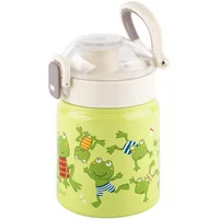Sigikid Edelstahl-Trinkflasche, 400ml Kindermotiv Frosch