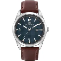 BEN SHERMAN Wb040t Uhr Grey / Brown / Blue