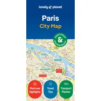 Lonely Planet Paris City Map